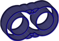 La version 3D du Logo de Paqo